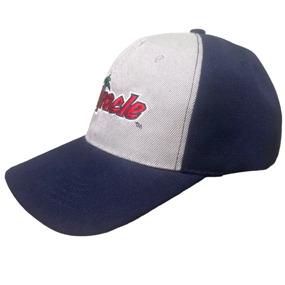2016 FSL All Star Game Baseball Cap Fort Myers Miracle Fitted Hat Navy Blue Gray - Picture 3 of 7